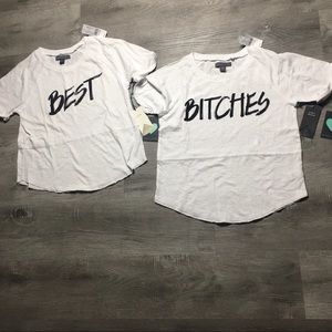 Kendall and Kylie *PAIR* Women’s T Shirts